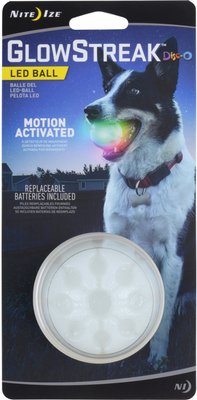 Nite Ize GlowStreak LED Ball Dog Toy, slide 1 of 1