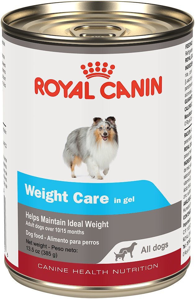 Royal Canin Weight Care in Gel Canned Dog Food, 13.5oz, case of 12