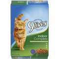 9 Lives Indoor Complete with Chicken & salmon Flavor Dry Cat Food, 12-lb bag