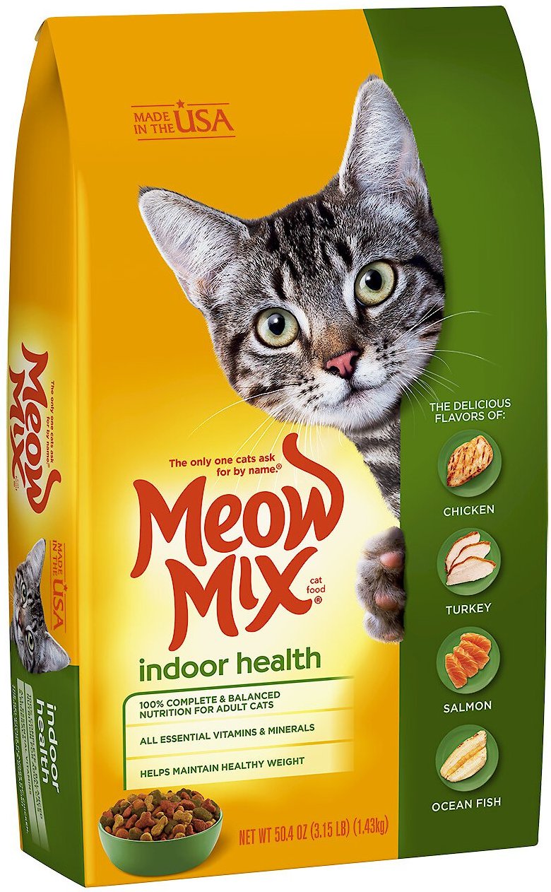MEOW MIX Indoor Health Dry Cat Food, 3 