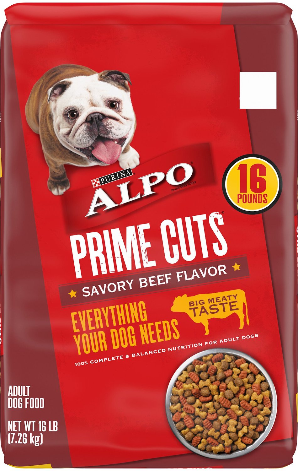 ALPO Prime Cuts Savory Beef Flavor Dry 