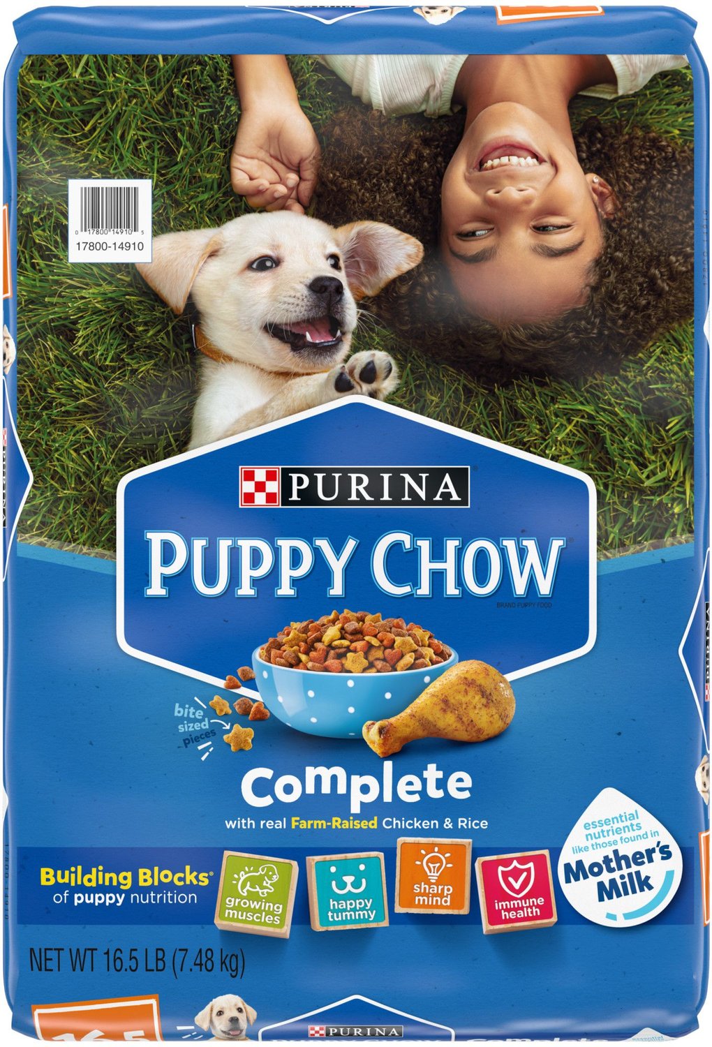 purina dog chow puppy chicken