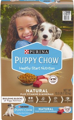 Purina Puppy Chow Healthy Morsels Feeding Chart
