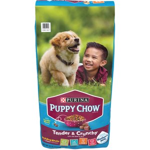 Puppy Chow Tender & Crunchy with Real Beef Dry Dog Food, 32-lb bag