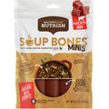 Rachael Ray Nutrish Soup Bones Minis Beef & Barley Flavor Chews Dog Treats, 4.2-oz bag
