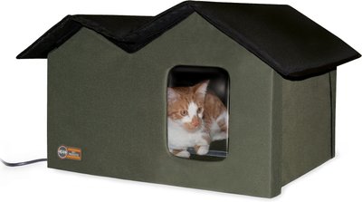 K&H Pet Products Extra-Wide Outdoor Heated Kitty House, slide 1 of 1