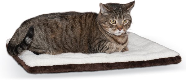 K&H Pet Products Self-Warming Pad, Oatmeal/Chocolate slide 1 of 11