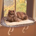 K&H Pet Products Deluxe Kitty Sill Cat Window Perch, Leopard