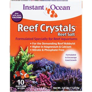 Instant Ocean Reef Salt for Aquariums, 10-gal