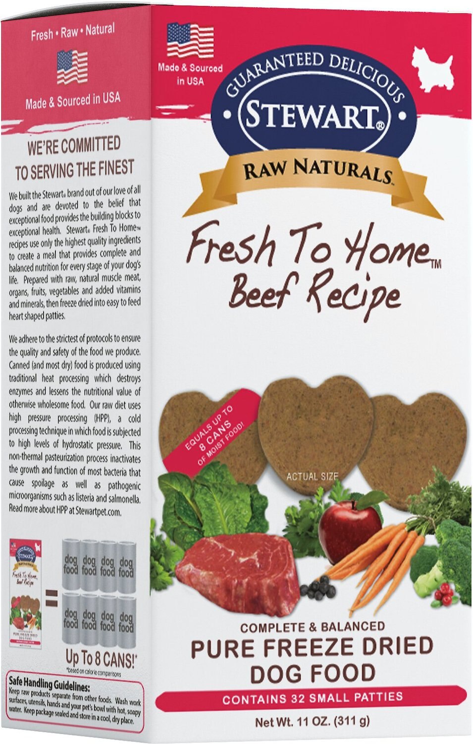 stewart raw naturals dog food