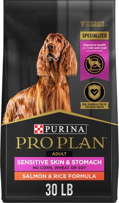 1. Purina Pro Focus Sensitive Skin & Stomach Salmon & Rice Formula for Adult Dogs