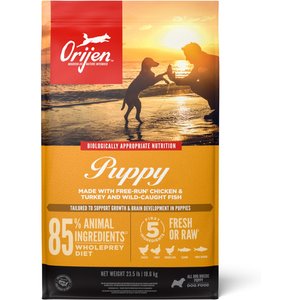 ORIJEN Puppy Grain-Free Dry Puppy Food, 25-lb bag