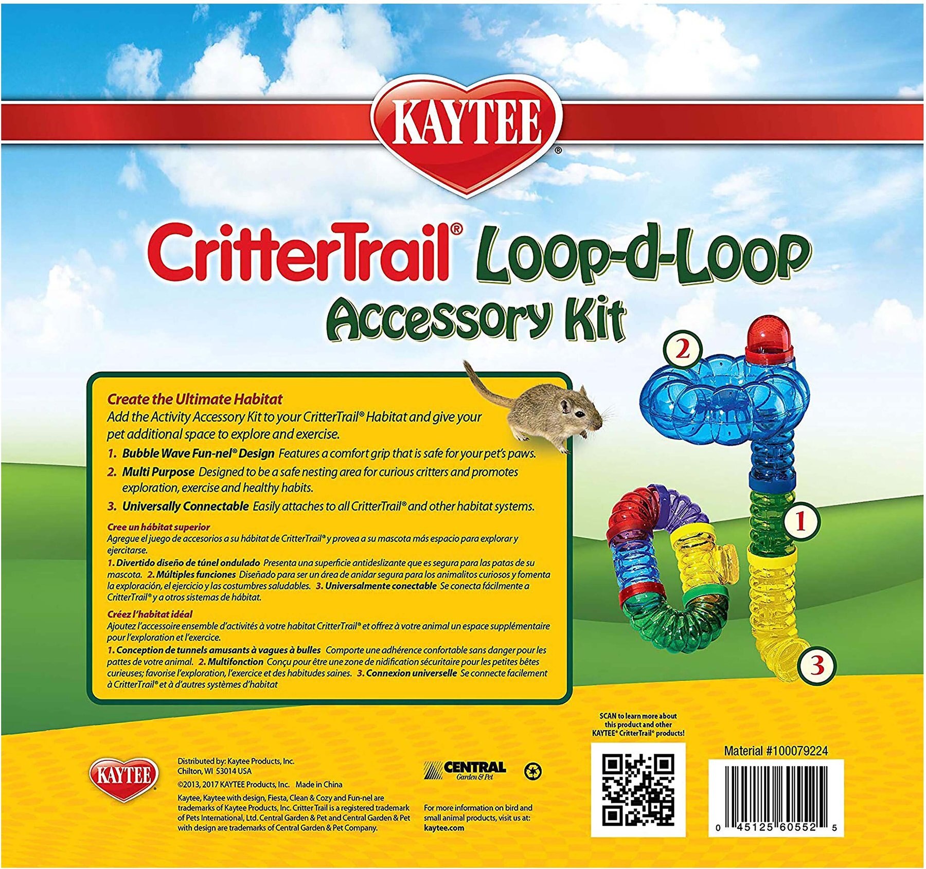 Kaytee Critter Trail Lazy Look-Out Accessory Kit 1