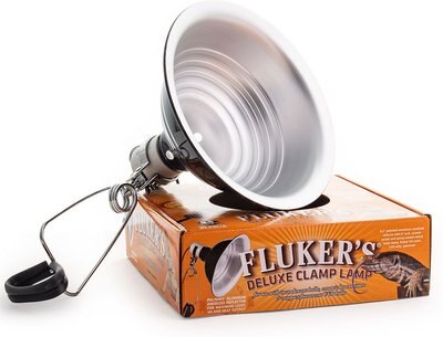Fluker's Ceramic Clamp Lamp, 8.5-in, slide 1 of 1