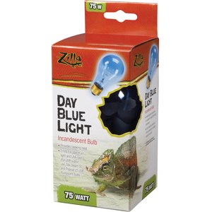 Zilla Day Blue Light Incandescent Reptile Bulb, 75-watt
