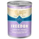 Blue Buffalo Freedom Indoor Adult Chicken Recipe Grain-Free Canned Cat Food, 12.5-oz, case of 12
