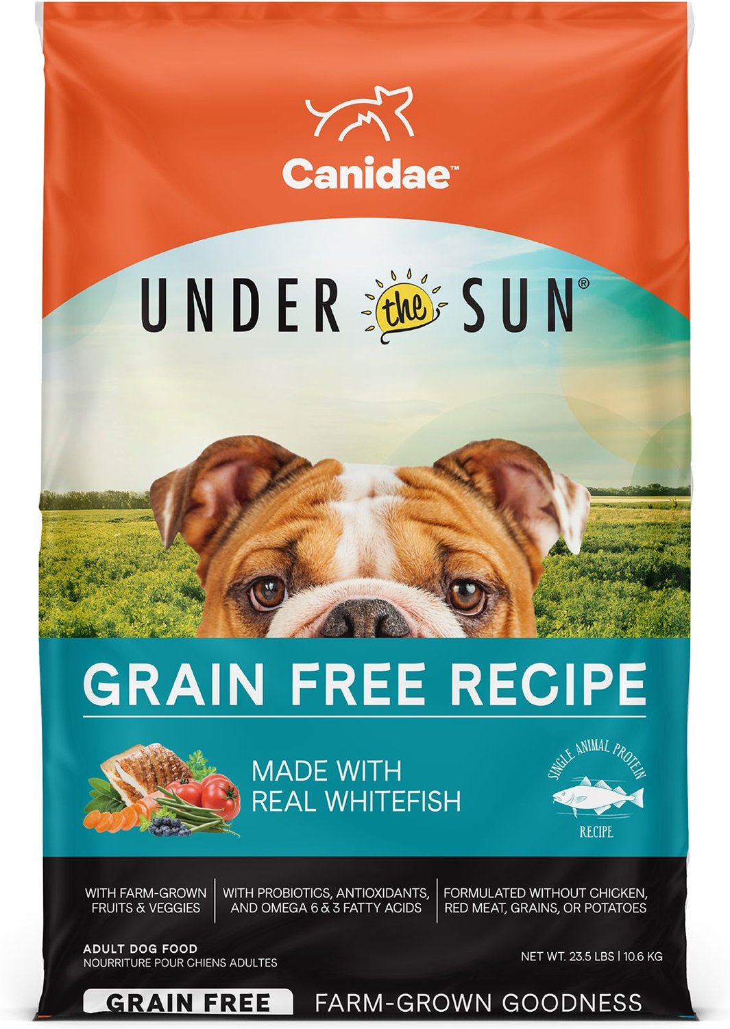 under the sun dog food