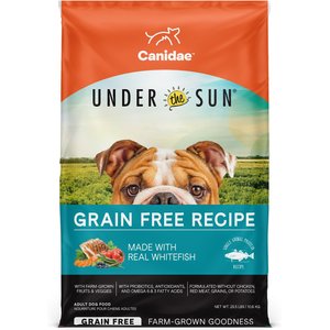 CANIDAE Under the Sun Grain-Free Adult Whitefish Recipe Dry Dog Food, 23.5-lb bag