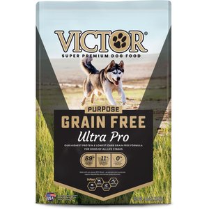 VICTOR Purpose Ultra Pro Grain-Free Dry Dog Food, 5-lb bag