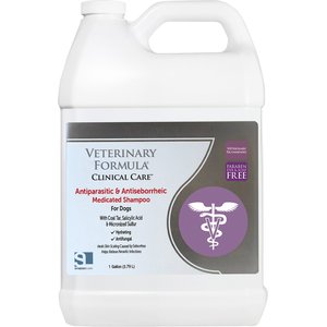 Veterinary Formula Clinical Care Antiparasitic & Antiseborrheic Shampoo, 1-gal bottle