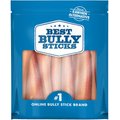 Best Bully Sticks Jumbo 12" Bully Sticks Dog Treats, 8 count