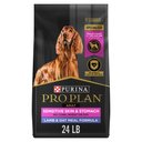Purina Pro Plan Sensitive Skin and Sensitive Stomach with Probiotics Lamb & Oat Meal Formula Dog Food, 24-lb bag