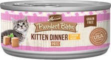 Merrick Purrfect Bistro Kitten Dinner Grain-Free Canned Cat Food, 3-oz, case of 24