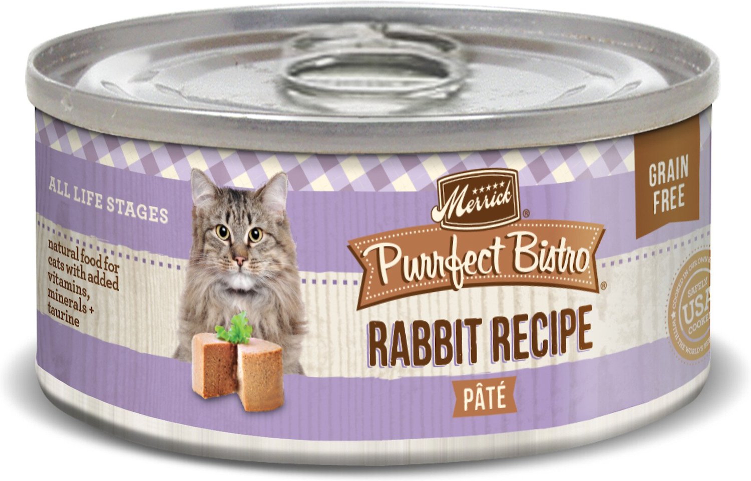 Rabbit Canned Cat Food