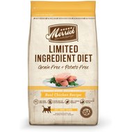 Merrick Limited Ingredient Diet Grain-Free Real Chicken Recipe Dry Cat Food