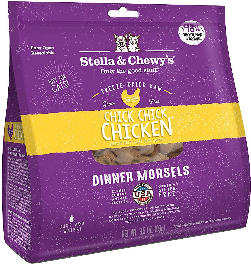 stella and chewy's frozen raw cat food