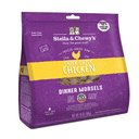 Stella & Chewy's Chick Chick Chicken Dinner Morsels Freeze-Dried Raw Cat Food, 18-oz bag