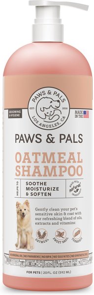 Paws & Pals Oatmeal, Sweet Basil & Turmeric Shampoo, 20-oz bottle slide 1 of 7