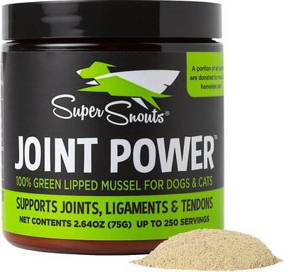 Super Snouts Joint Power Powder Joint Supplement for Dogs & Cats, slide 1 of 1