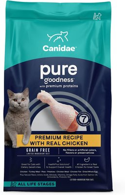 1. CANIDAE PURE Elements Grain-Free Limited Ingredient Dry Cat Food