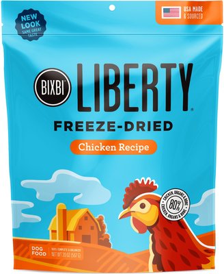 BIXBI Liberty Chicken Recipe Grain-Free Freeze-Dried Raw Dog Food, slide 1 of 1