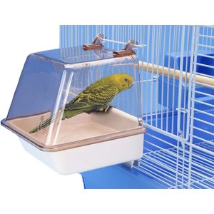 Penn-Plax Bird Bath with Universal Hanging Clips, 5.8-in