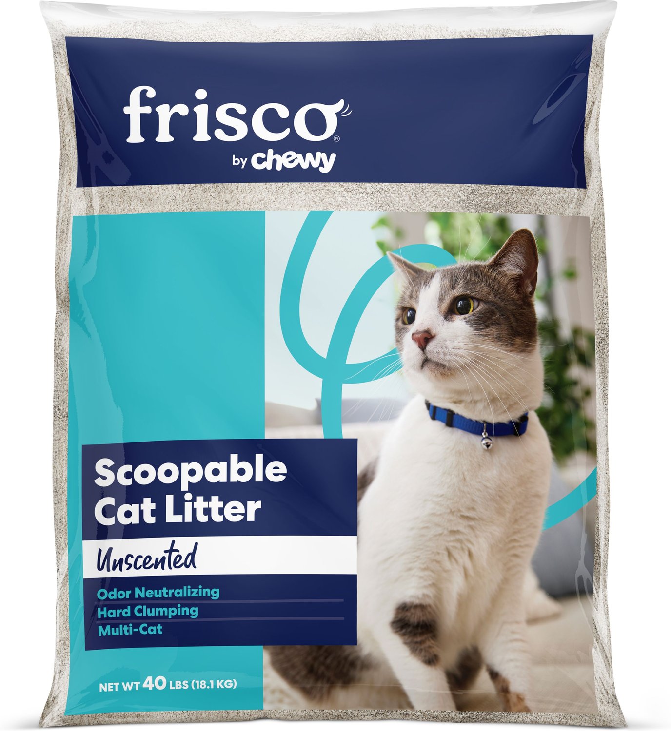 Frisco MultiCat Clumping Cat Litter, 40lb bag