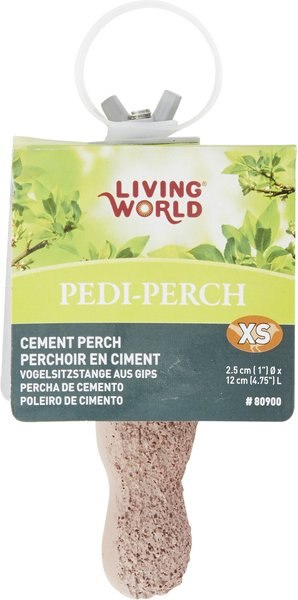 Living World Pedi-Perch Cement Bird Perch, X-Small slide 1 of 3