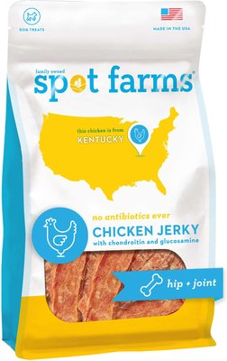 Spot Farms Chicken Jerky Hip & Joint Formula Human-Grade Jerky Dog Treats, slide 1 of 1