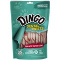 Dingo Dental Twists for Total Care Chicken Dog Treats, 35 count
