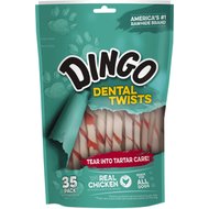 Dingo Dental Twists for Total Care Chicken Dog Treats