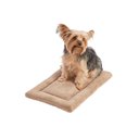 Frisco Micro Terry Dog Crate Mat, Taupe, 18-in