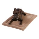 Frisco Micro Terry Dog Crate Mat, Taupe, 24-in