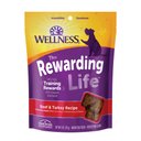 Wellness Rewarding Life Beef & Turkey Grain-Free Soft & Chewy Dog Treats, 6-oz bag