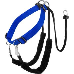 Sporn Training Halter Nylon No Pull Dog Harness, Blue, X-Large: 23 to 33-in neck