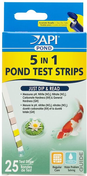 API Pond 5-IN-1 Test Strips, 25 count slide 1 of 7