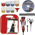 Wahl Deluxe U-Clip Dog & Cat Clipper Kit, Red