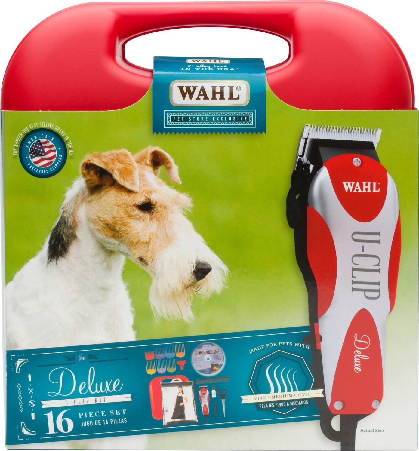 wahl deluxe dog clippers