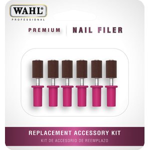 Wahl Premium Pet Nail Filer Replacement Kit, Red