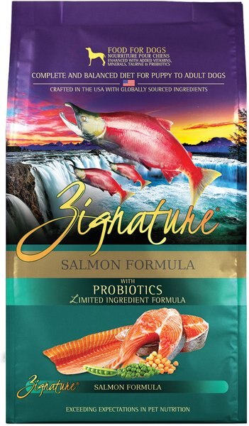 Zignature Salmon Limited Ingredient Formula Grain-Free Dry Dog Food, 25-lb bag slide 1 of 11